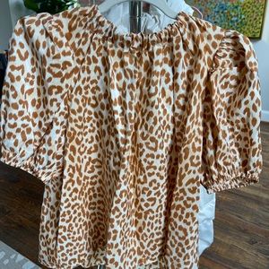 Ulla Johnson leopard top